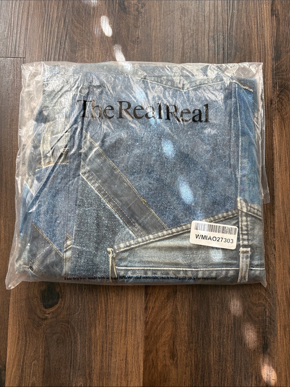 Miaou Washed Blue Denim Jeans